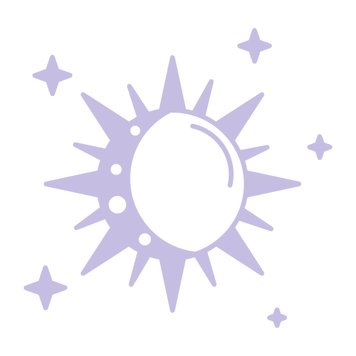 Sun line illustration